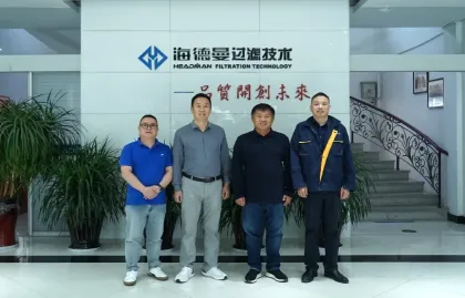 Profundizando las alianzas con agencias para expandir conjuntamente el mercado del sudeste asiático: agente malasio visita a Headman Filtration para una inspección e intercambio